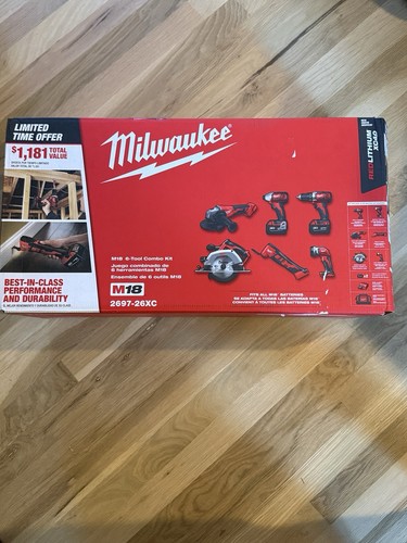 Milwaukee tool combo - milwaukee, 6-