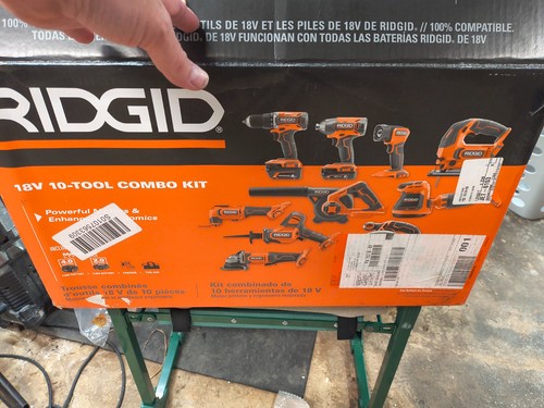 Ridgid 18v cordless tool - ridgid, 10-tool