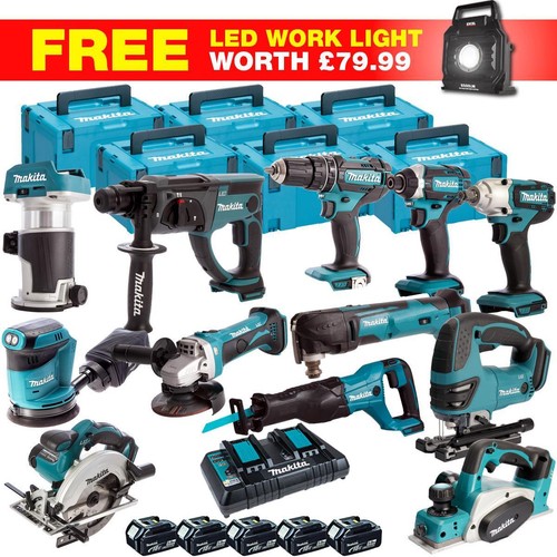 Makita 18v piece combo - makita,