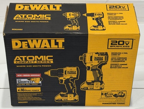 Dewalt dck225d2 atomic compact - dewalt,