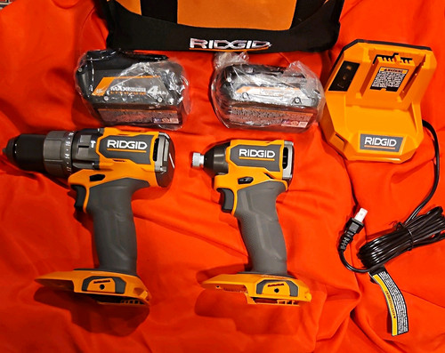 Ridgid 18v tool - 2-tool, kit