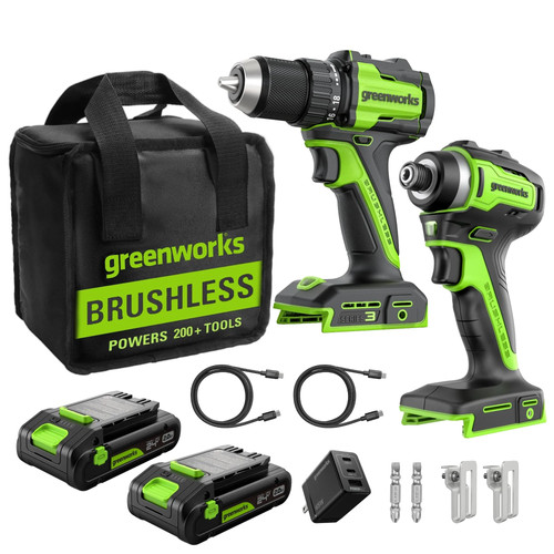 Greenworks cordless drill - greenworks,