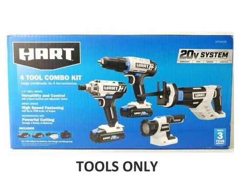 New hart 20v - new, 4-tool