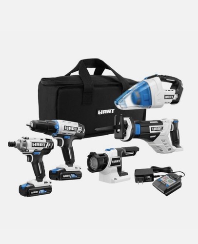 Hart 20v cordless - 5-tool, combo