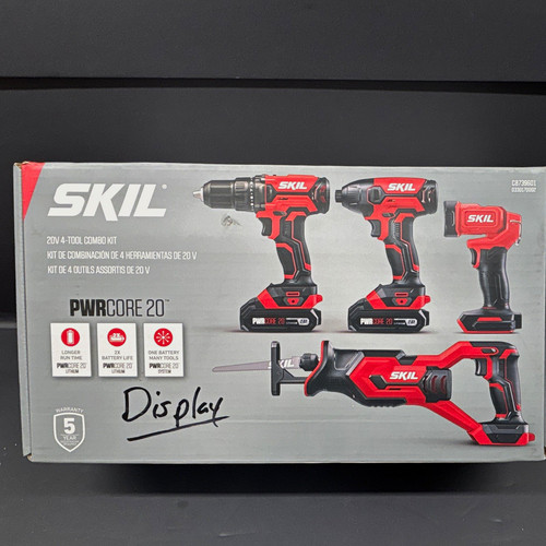 Skil pwrcore 20v tool - 20, 4-tool