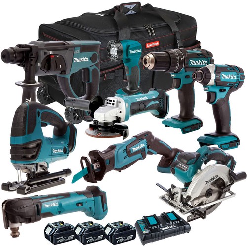 Makita 18v lxt piece combo - lxt,