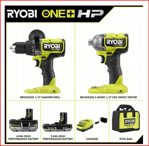 Ryobi one 18v brushless - ryobi,