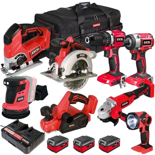 Excel 18v piece combo - 18v,