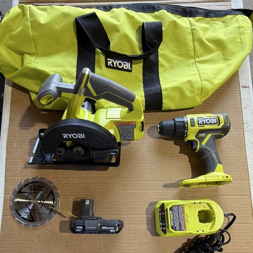 Ryobi 18v power tool combo - ryobi,