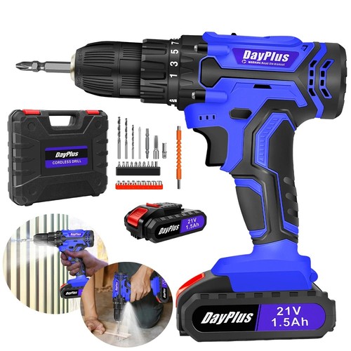 Cordless drill kit - cordless, electric
