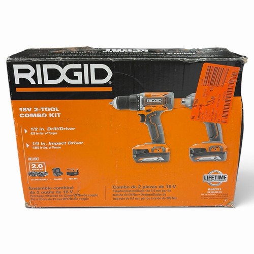 Ridgid r92721 18v - ridgid, combo