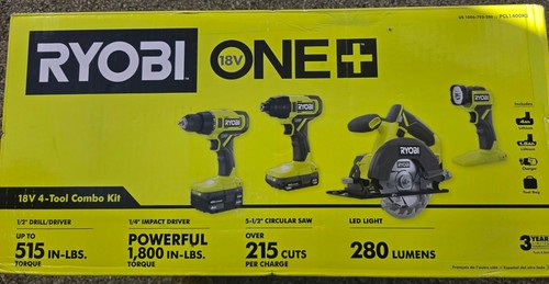 Ryobi one 18v - 18v, 4-tool