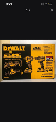 Dewalt 20v max atomic - max, 4