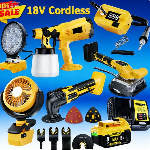 For dewalt 18v - 18v, power